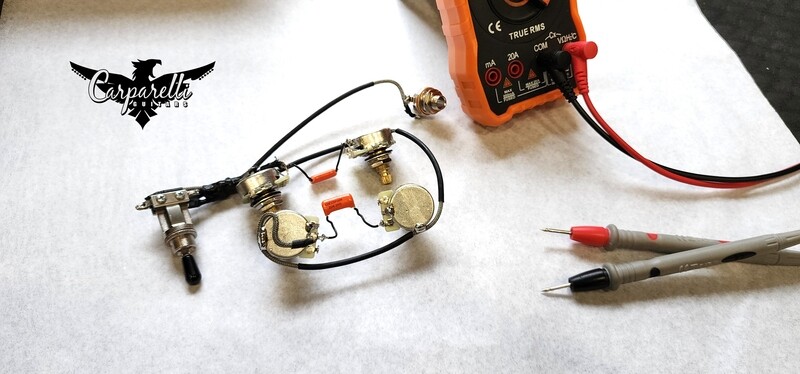 Carparelli Guitars ES-335 / Semi-Hollow Pre-Wired Wiring Harness