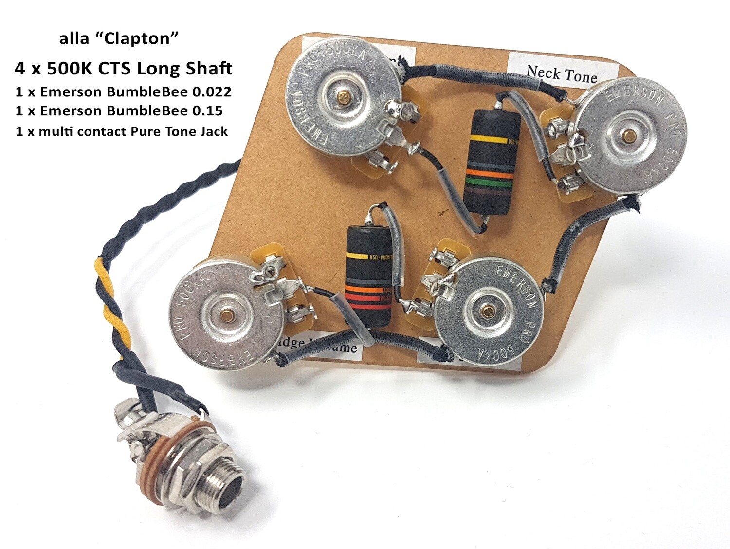 Carparelli Pro Les Paul 50’s Wiring Harness