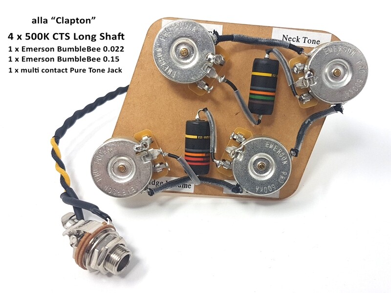 Carparelli Pro Les Paul 50’s Wiring Harness