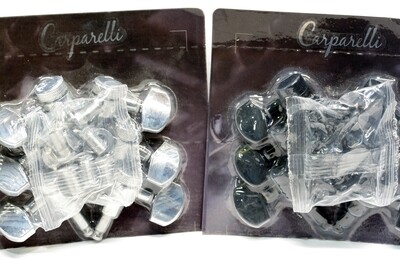 Brio 3x3 Chrome Locking Machine Heads Tuners 15:1 Ratio
