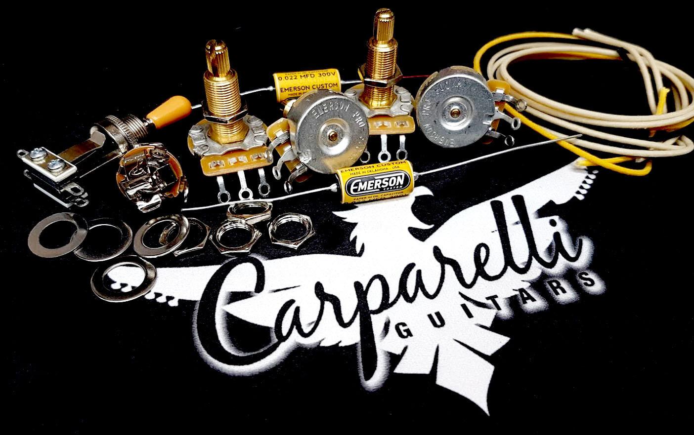 Carparelli Premium DIY Les Paul Kit or any Les Paul Style Arch Top Guitar