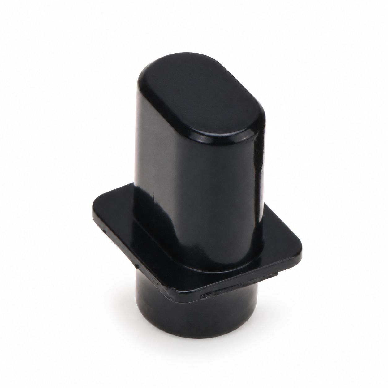 1 x USA Size Telecaster Top Hat Switch Tip ( CRL ) BLACK