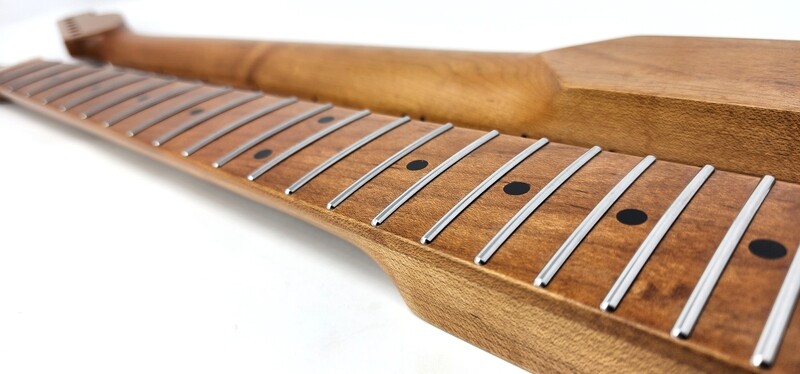 Left Handed or Reverse** Brio Nitro Satin Roasted Maple T-Style Neck