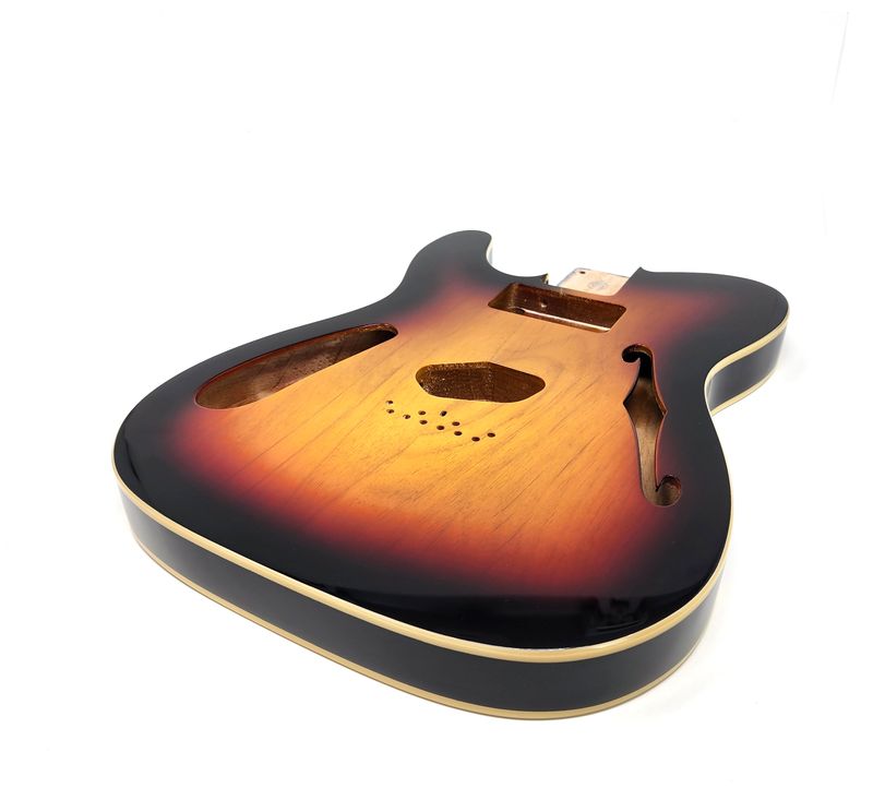 LEFT-HAND 69 T-Style Thinline Double Bound Alder 3TS Semi-Hollow H/S