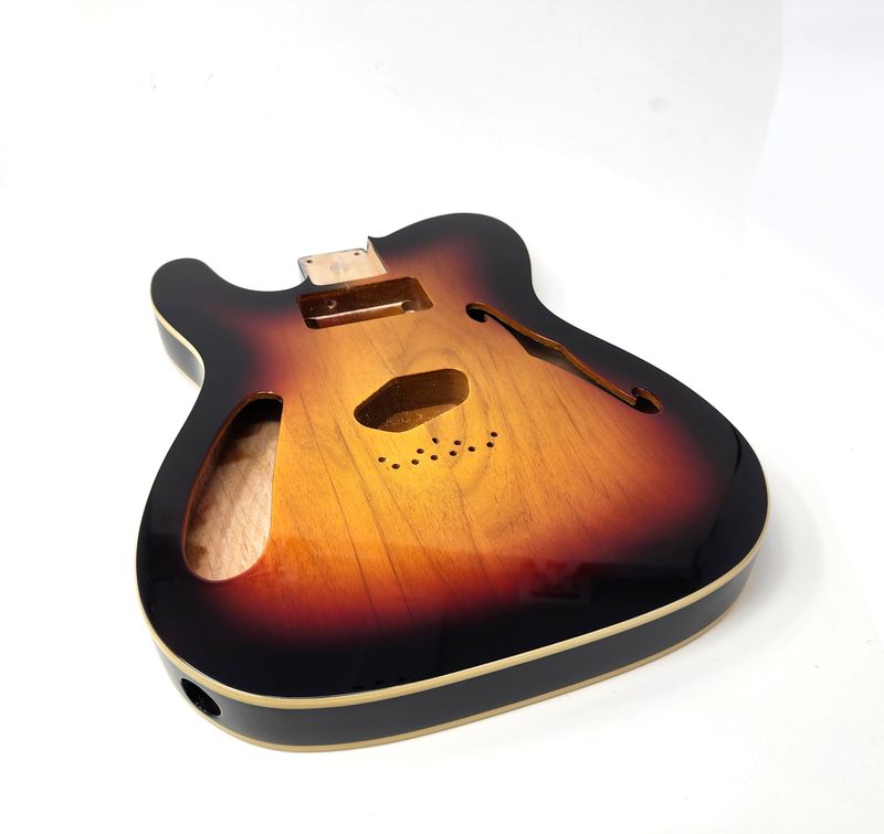 LEFT-HAND 69 T-Style Thinline Double Bound Alder 3TS Semi-Hollow H/S
