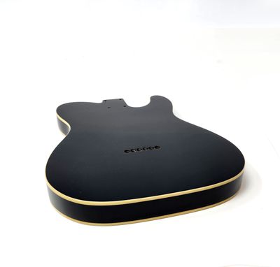 LEFT-HAND 69 T-Style Thinline Double Bound Alder Semi-Hollow H/S Black