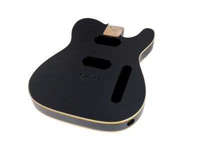 T-Style 2 Pc Alder Double bound H/H Black Gloss