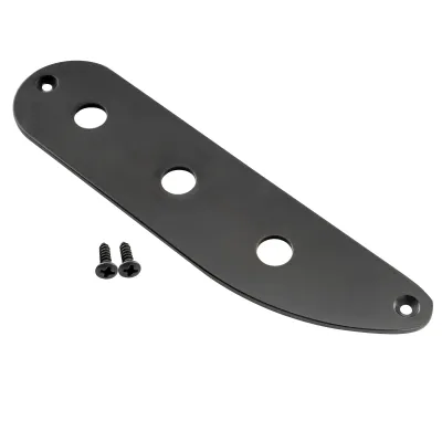Steel 3-Hole Bass Control Plate for Vintage PB / Tele Bass Style