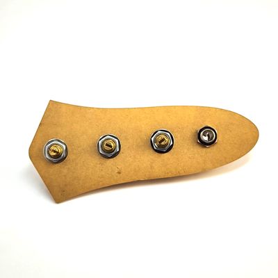 Carparelli Jazz Bass Pre-Wired Harness (V/V/T) — Acrylic Template, CTS Pots, Vitamin Q, Pure Tone Jack