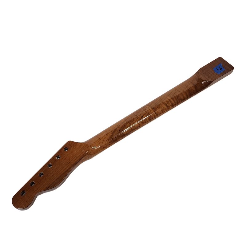 Brio Binded 5A Flamed Maple Rosewood Fingerboard T-Style Neck w Block Inlays