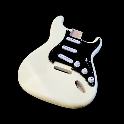 Carparelli Fully Loaded Strat® Pickguard Black 3Ply