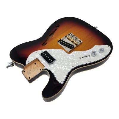 Carparelli LEFT HANDED Pre-Loaded 69 T-Style Thinline SS - 3TS (3 Tone Sunburst)