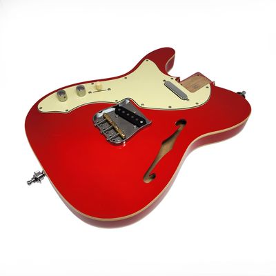 Carparelli LEFT HANDED Pre-Loaded 69 T-Style Thinline SS - Fiesta Red