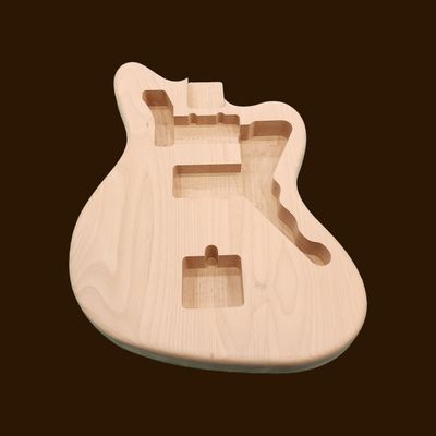 ​Brio Jazzmaster Style Body – 2 Piece Alder – Unfinished – Fender Spec Routing