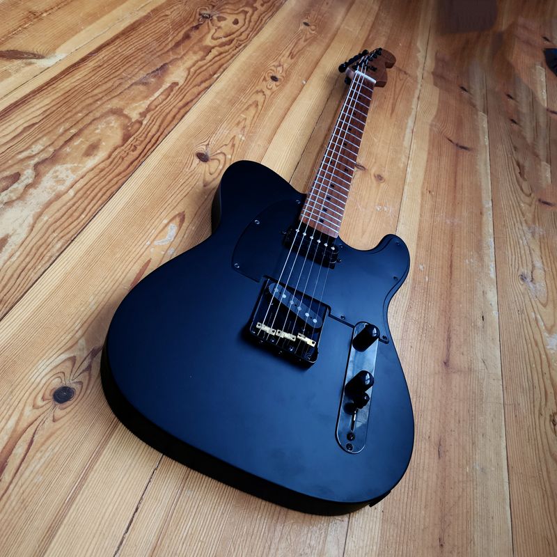 Carparelli Short Scale T-Style 2026 - Black Matte