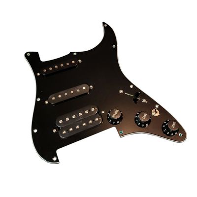 Carparelli 9-Way HSS Floyd Rose Strat Mod – Pro-Built Loaded Pickguard with Humbucker Bridge &amp; Vintage Tone System