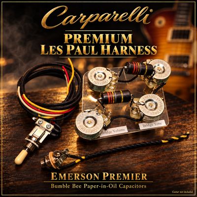 ​CARPARELLI PREMIUM LES PAUL WIRING HARNESS