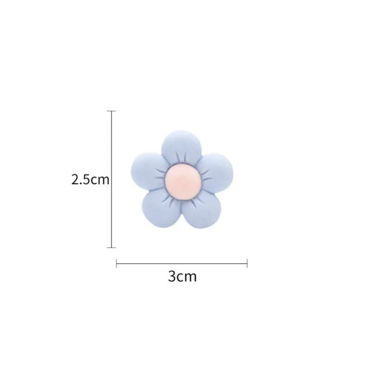 Cute Air Vent Flower Clips (6 Pack)