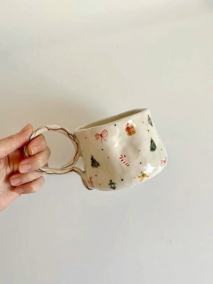 CREA Y DECORA TU TAZA NAVIDEÑA DESDE CERO