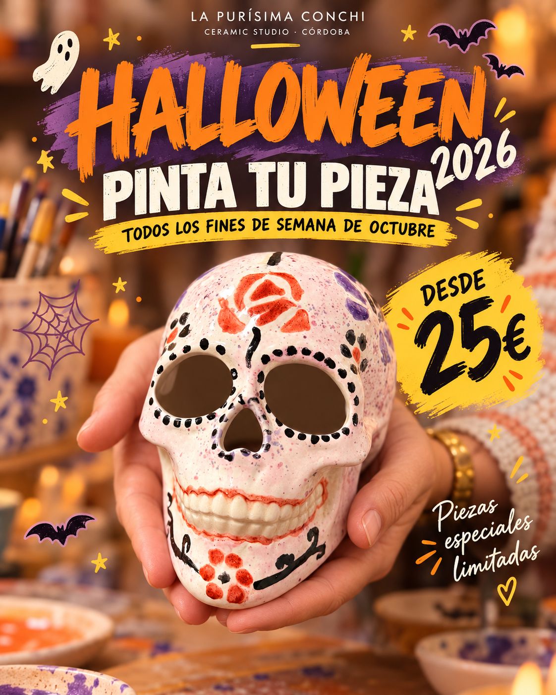 Pinta tu pieza · Halloween Edition 