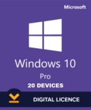 WINDOWS 10 PROFESSIONAL LICENSE - 20 PC (MAK)