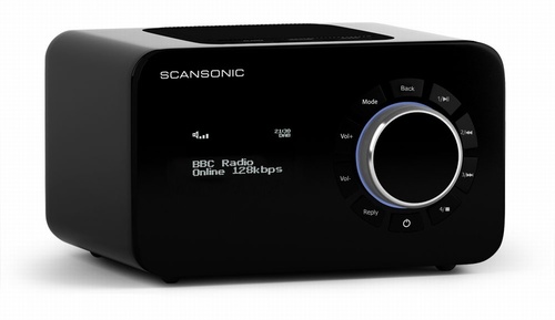 Scansonic R4 Internet Radio Rot