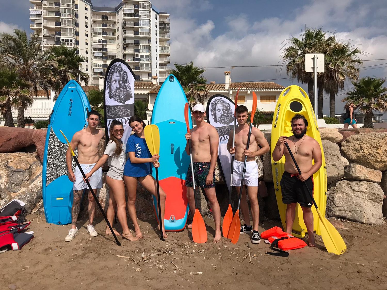 Alquiler de equipo deportivo