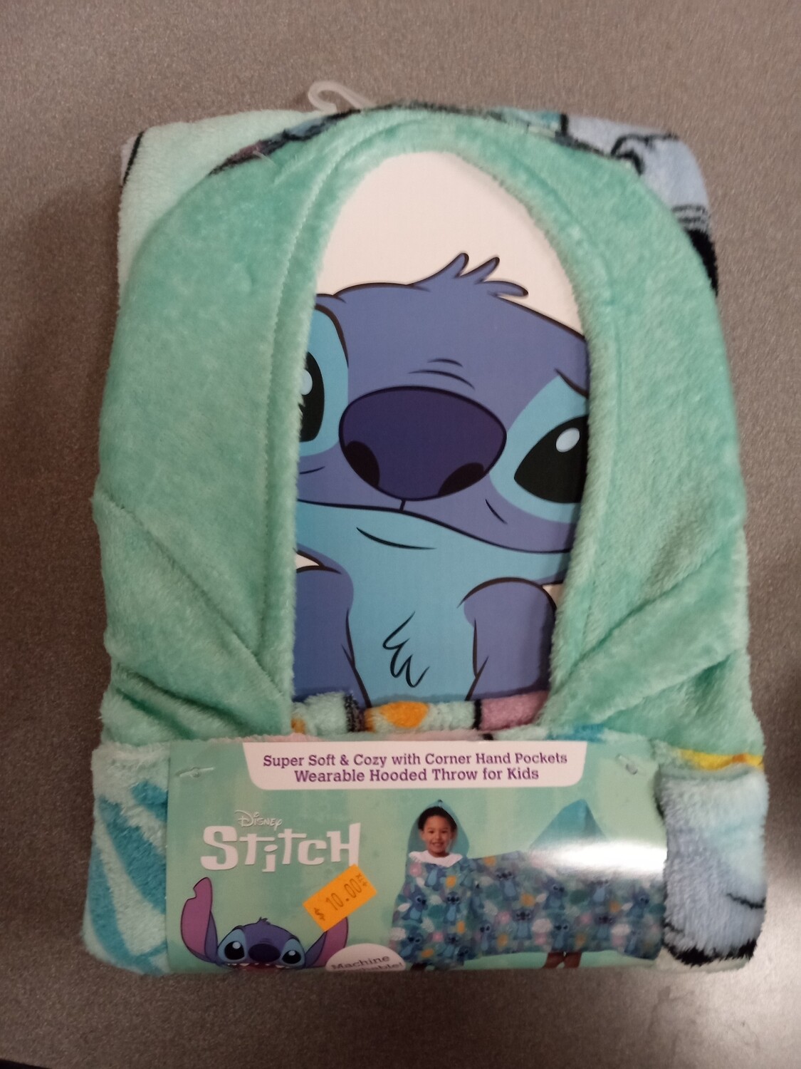 NEW Disney Stitch Hooded Throw Habitat for Humanity of Island County