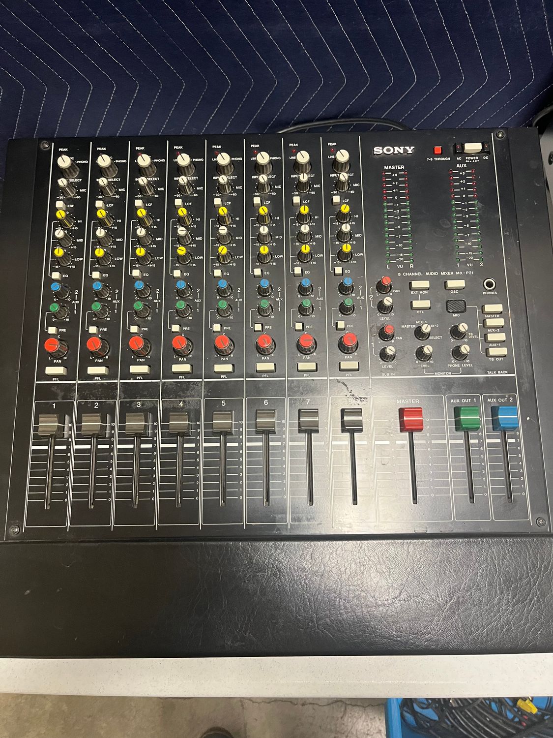 Sony MX-P21 8-channel Broadcast Mixer
