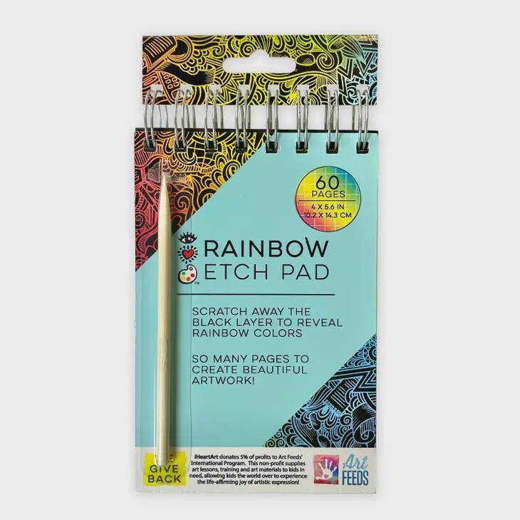 iHeartArt Rainbow Etch Pad