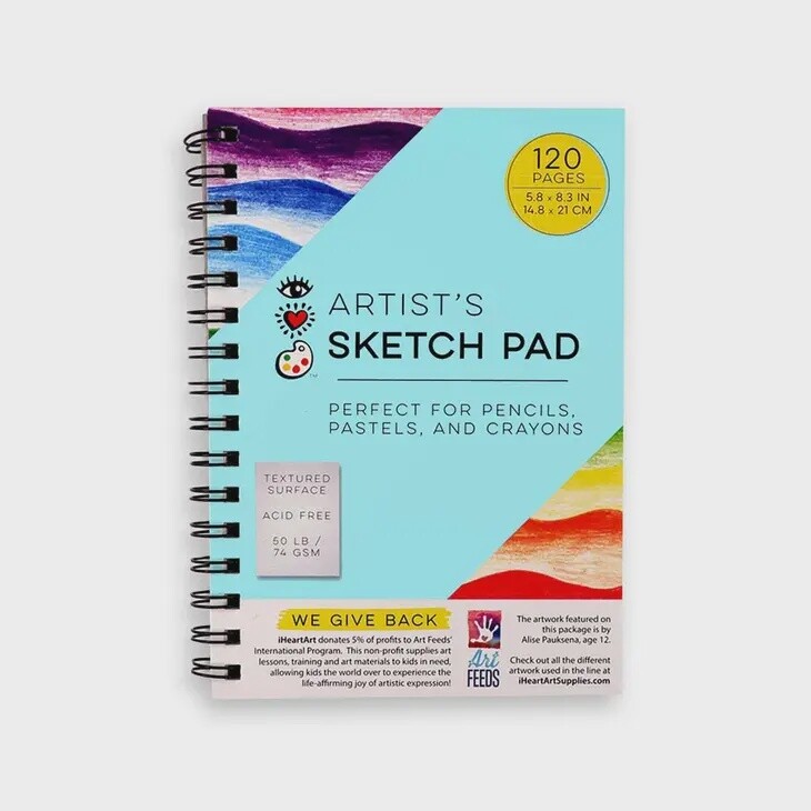 iHeartArt Artist Sketch Pad