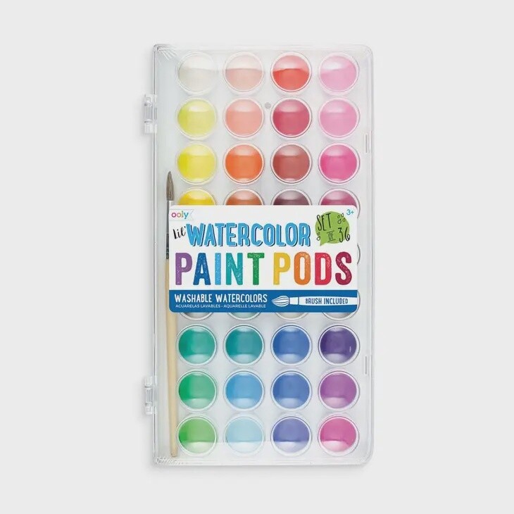 Lil Paint Pods Watercolor Paint Set of 36