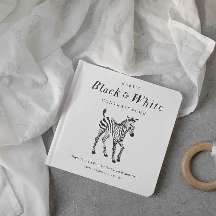 Baby&#39;s Black and White Contrast Book