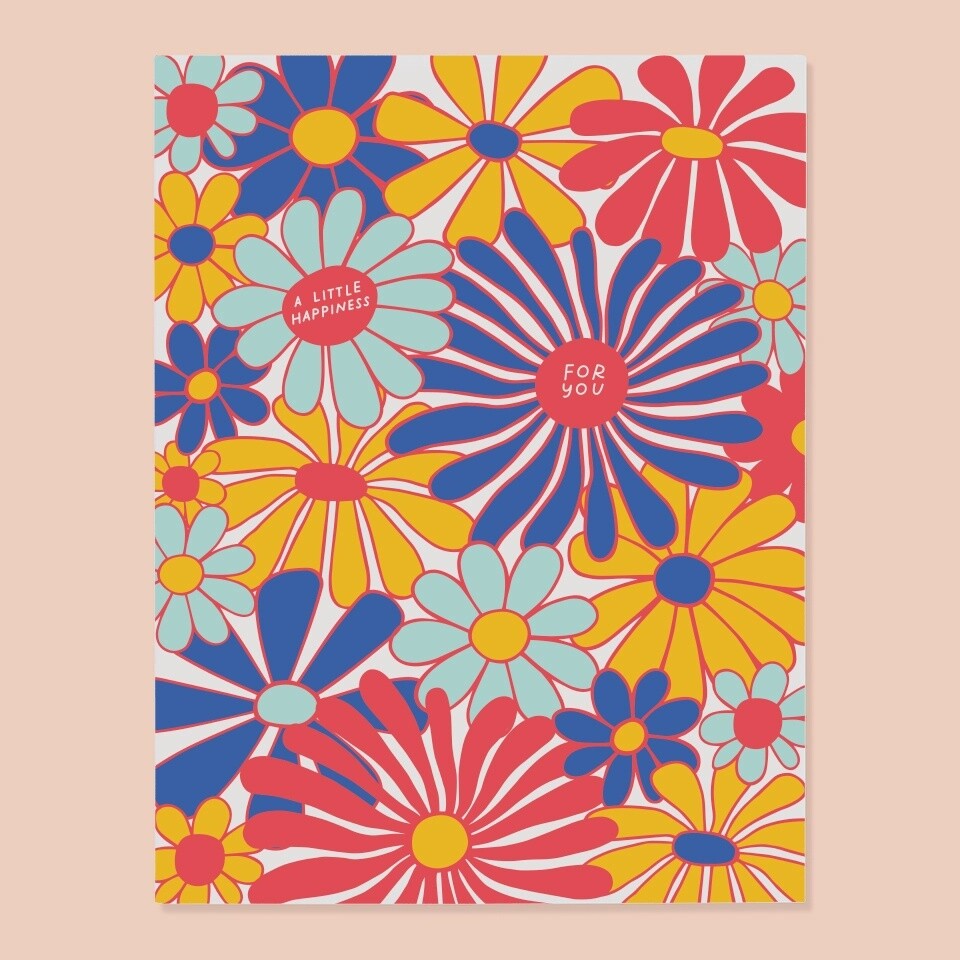 Happiness Daisy Card