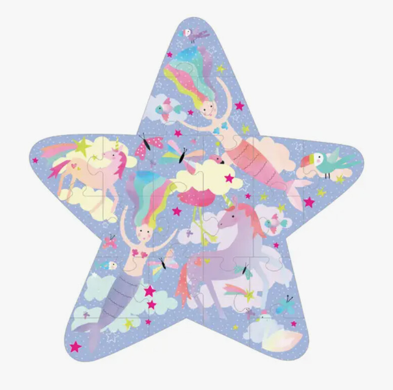 Fantasy 20pc &quot;Star&quot; Shaped Jigsaw Puzzle