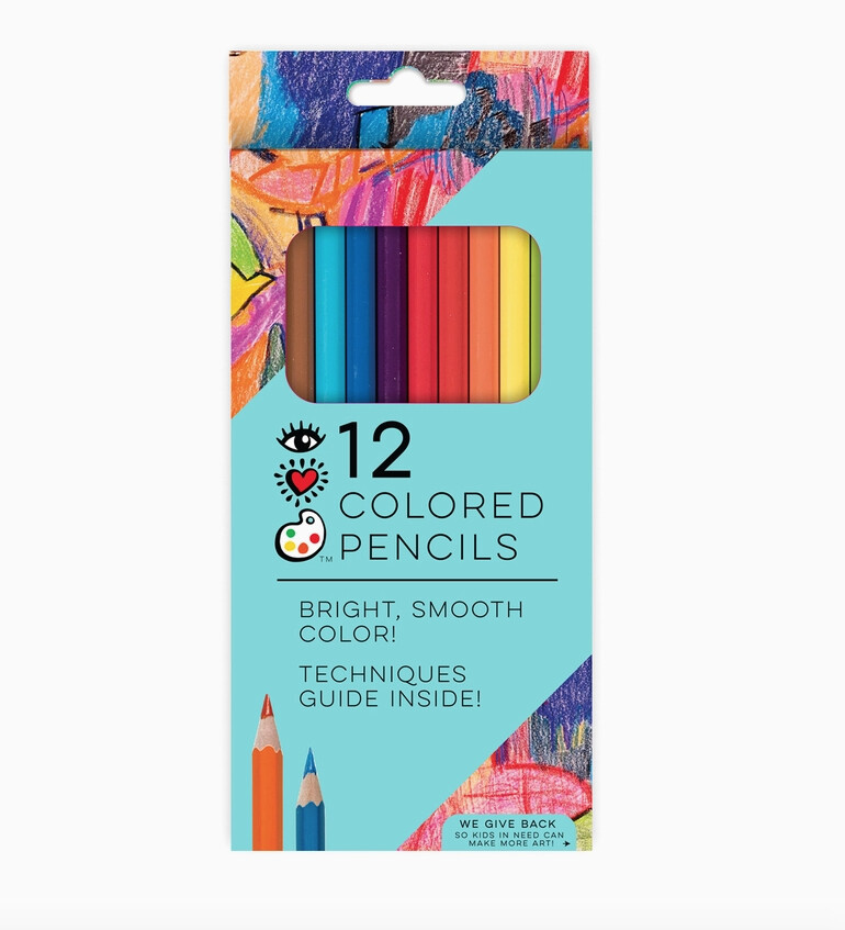 12 Colored Pencils