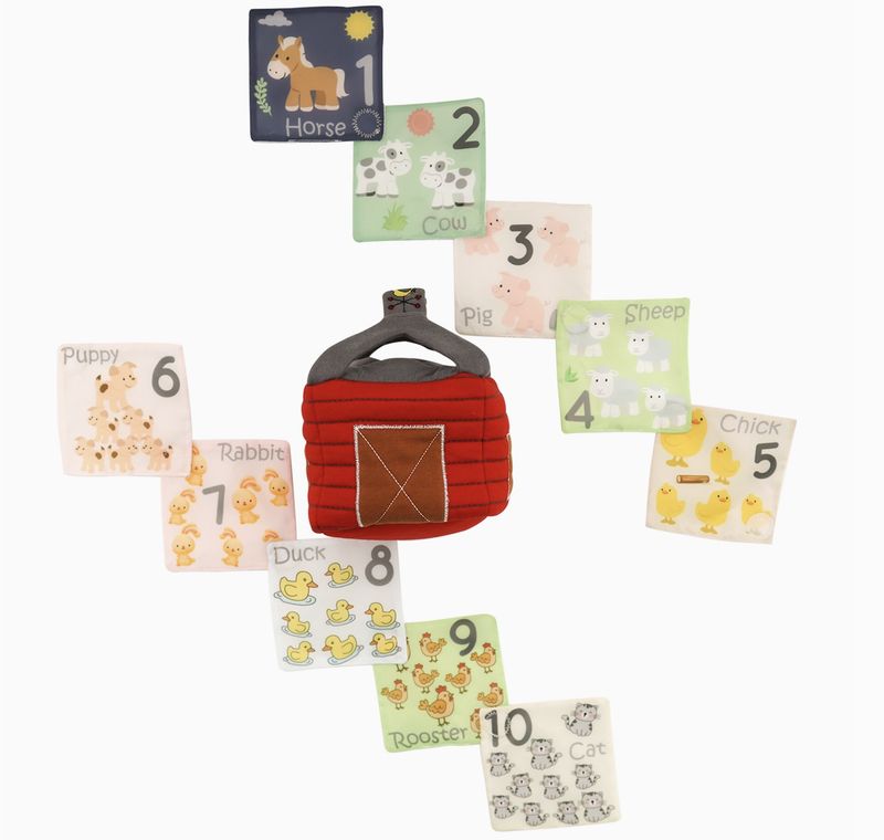 Farmhouse Wonder Cube with Animal Scrunchies