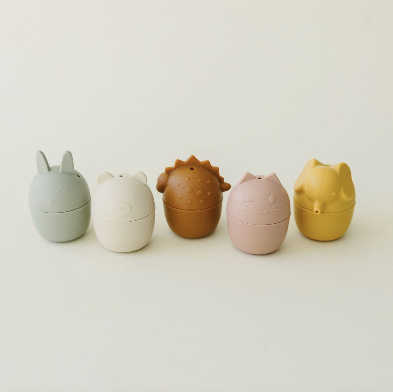 Animal Mold Free Bath Toy Set