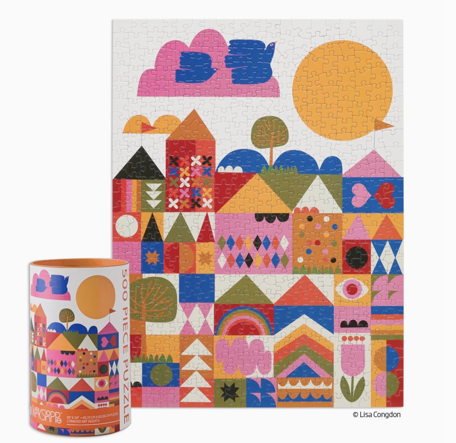 Happy Town 500pc Puzzle