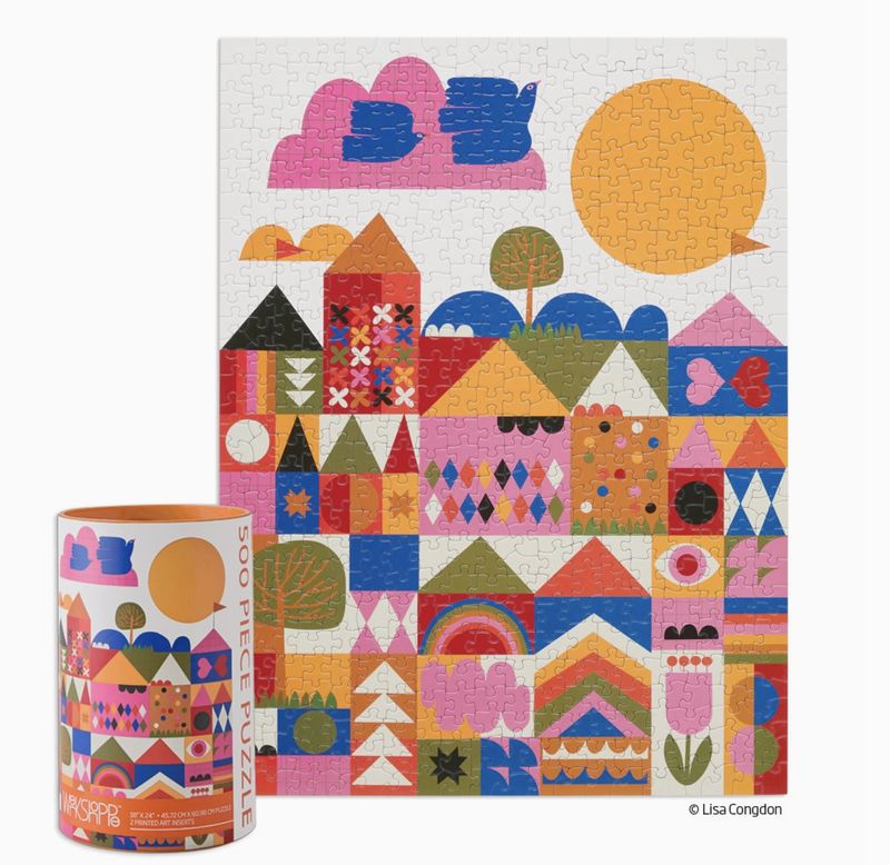 Happy Town 500pc Puzzle