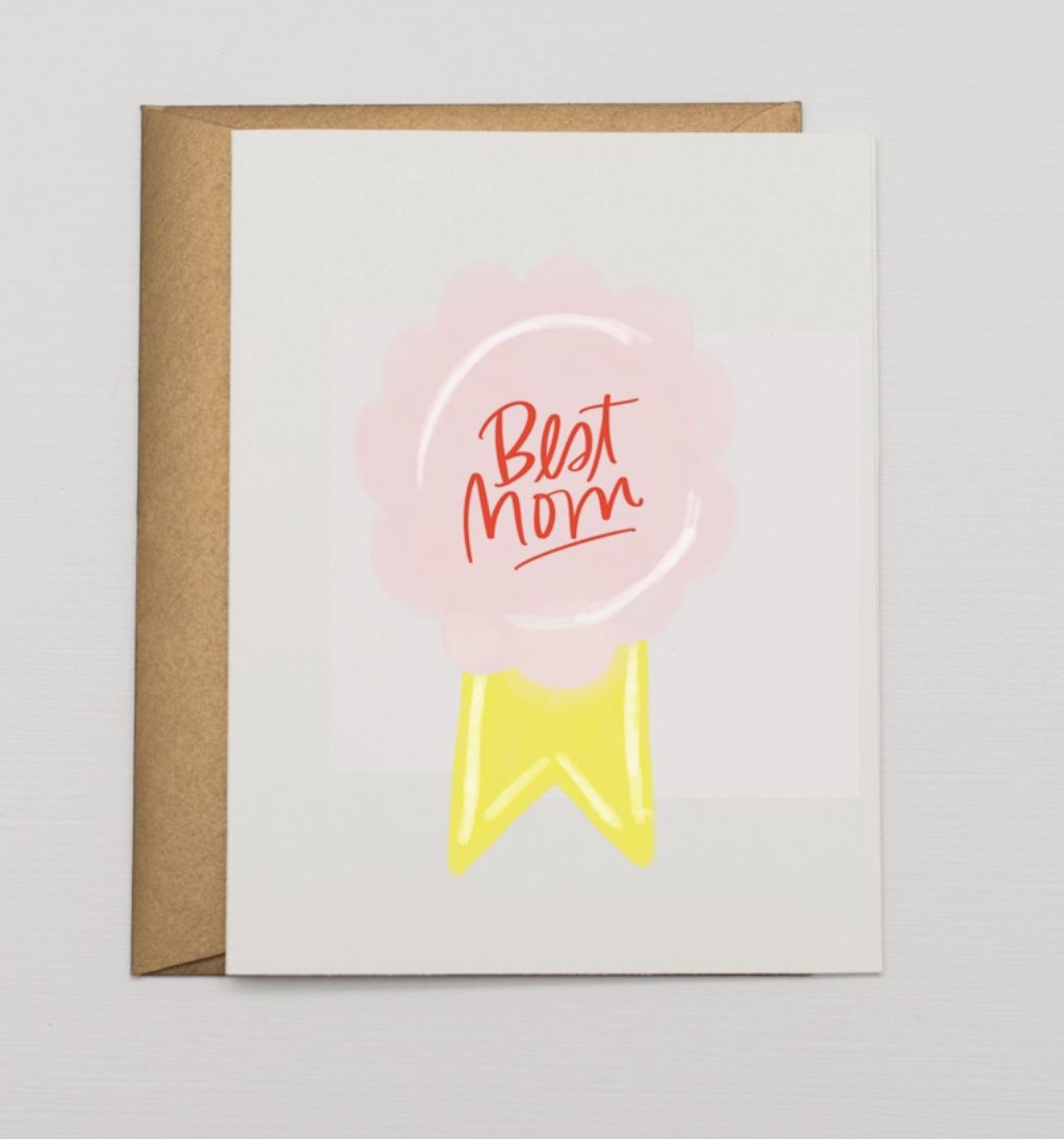 Best Mom Greeting Card