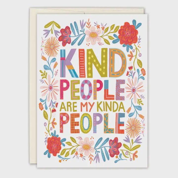 Kind People Friendship Card