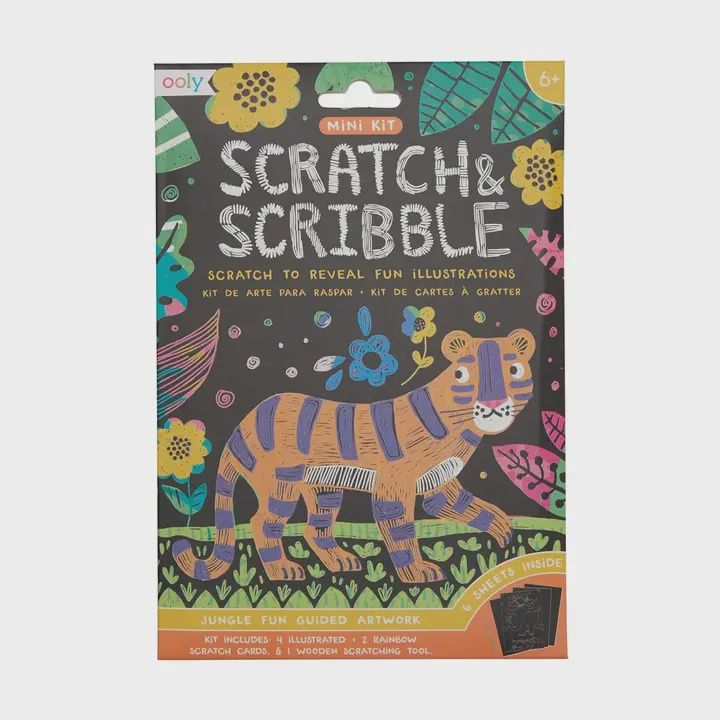 Mini Scratch &amp; Scribble Art Kit