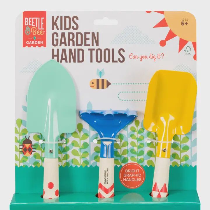 Beetle &amp; Bee Kids Garden Hand Tools