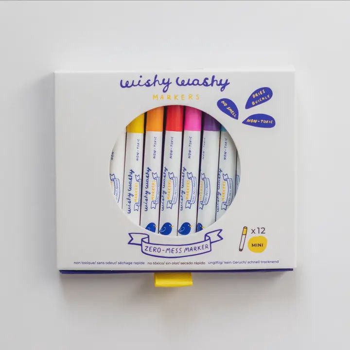 Wishy Washy Markers- Set of 12