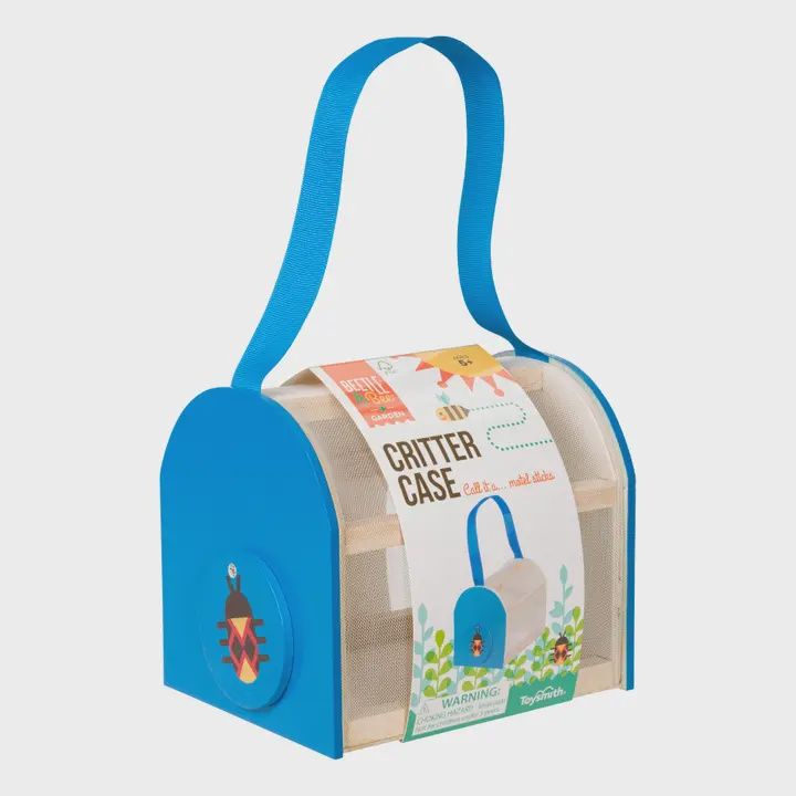 Beetle &amp; Bee Critter Case Fsc Certified Wood-Outdoor Play