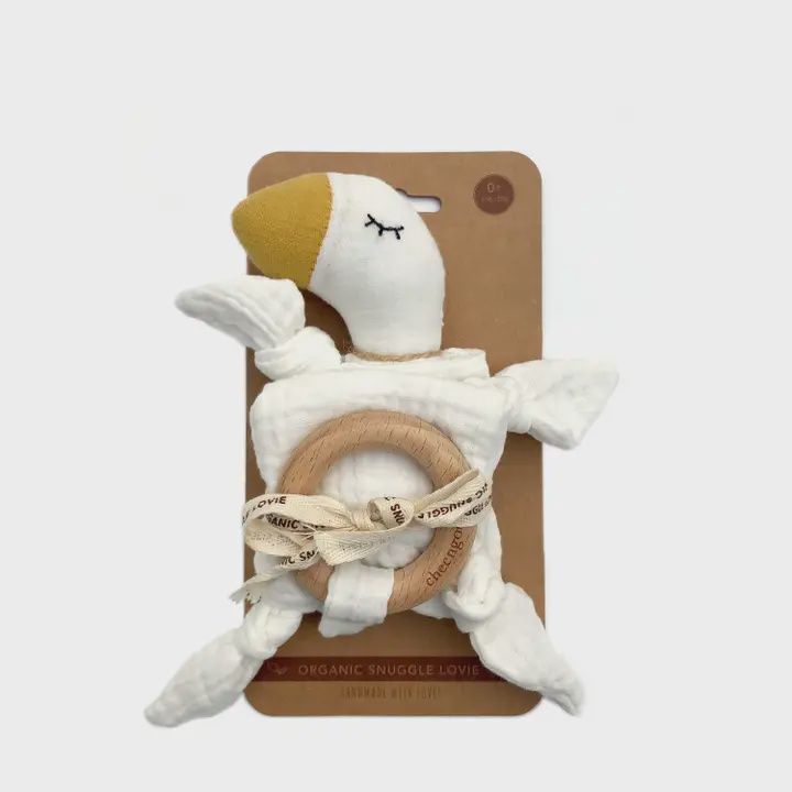 Organic Snuggle Lovey Blanket, Type: Goose