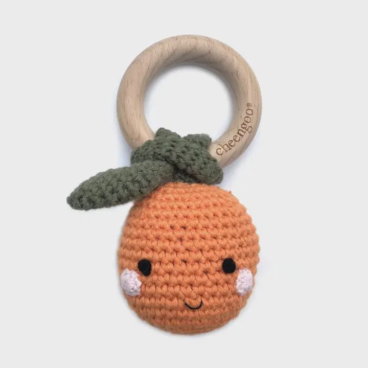 Teething Rattle, Type: Orange