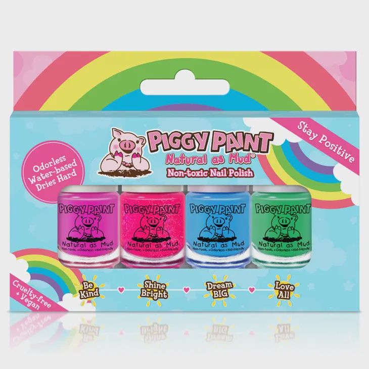 4 Polish Box Set, Type: Rainbow