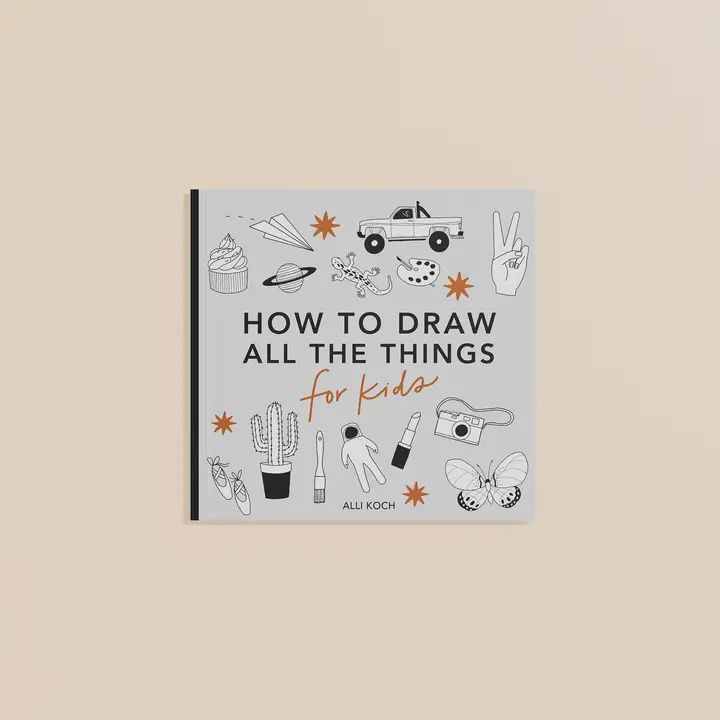 How To Draw Art Book For Kids (Mini), Type: All the Things